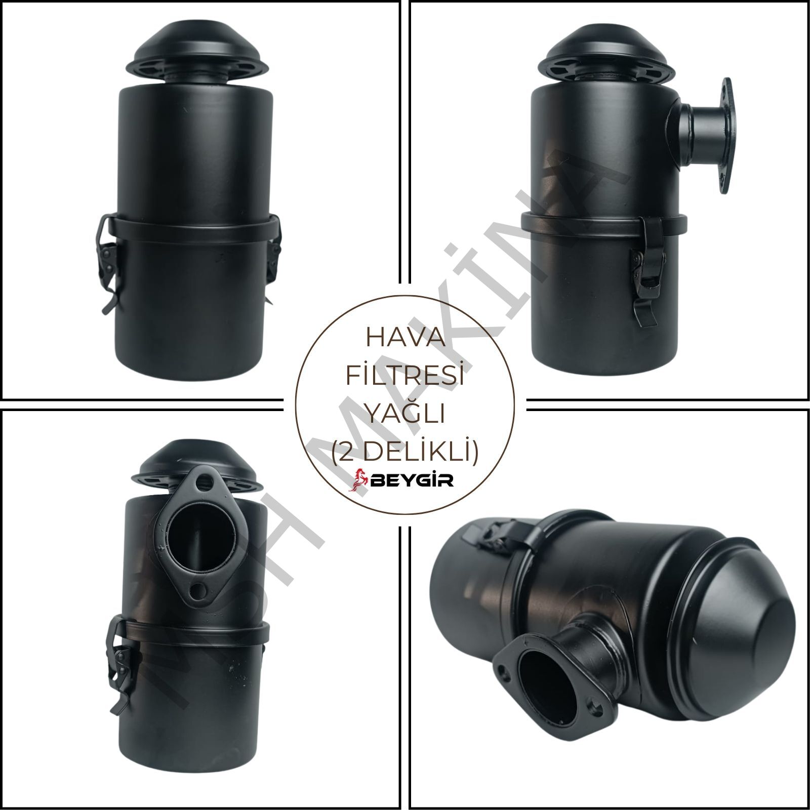 HAVA FİLTRESİ YAĞLI GENEL (2 DELİKLİ) METAL