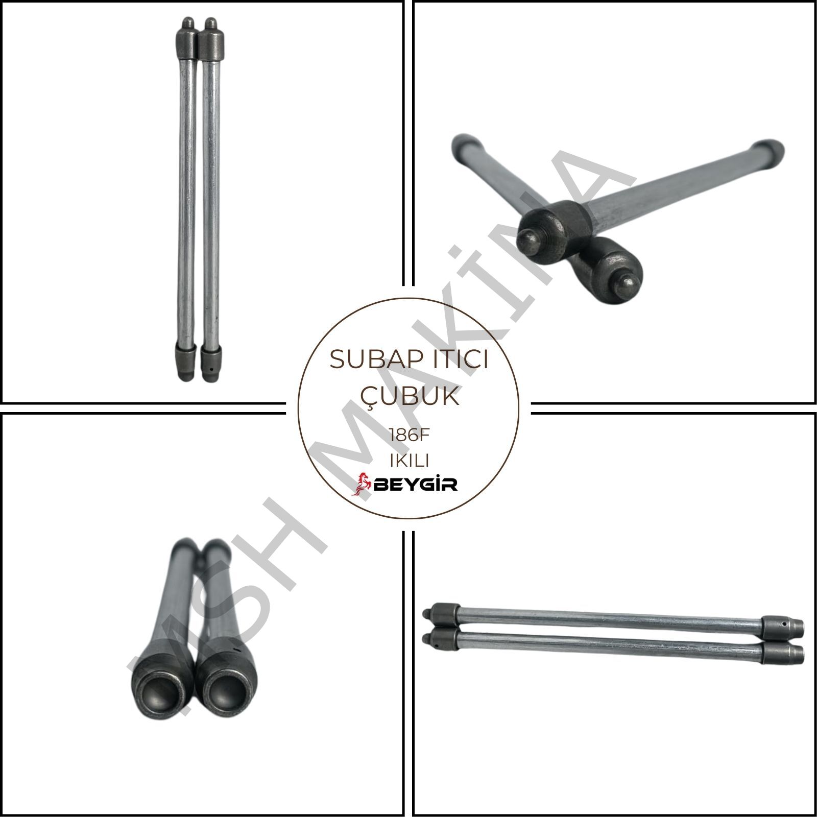 SUPAP İTİCİ ÇUBUK 186F İKİLİ