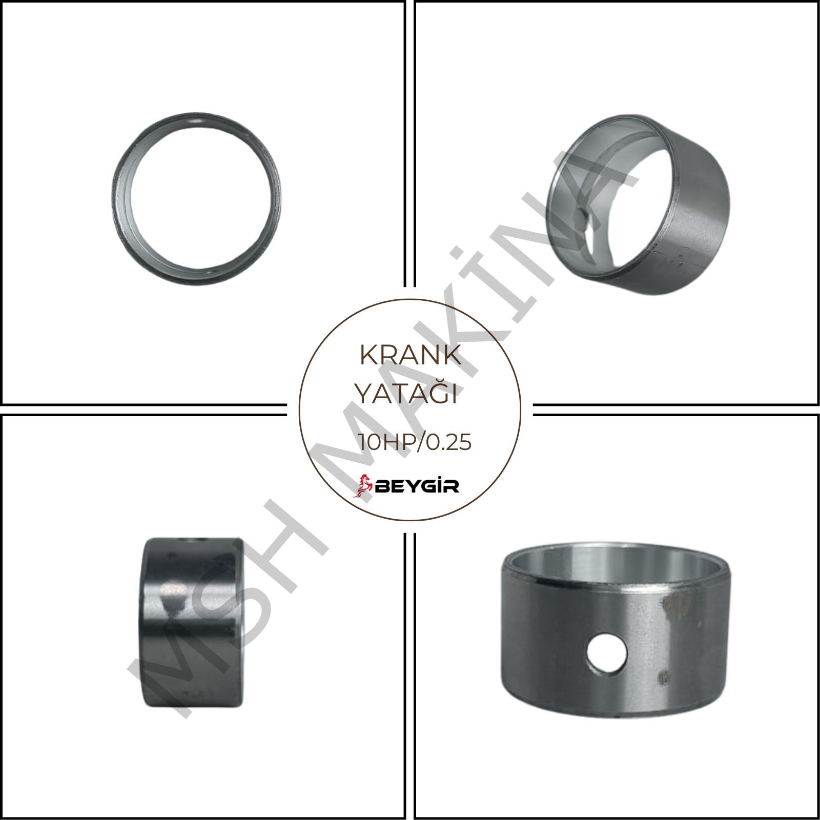 KRANK YATAĞI GÖVDE 186F-186FA / 0.25