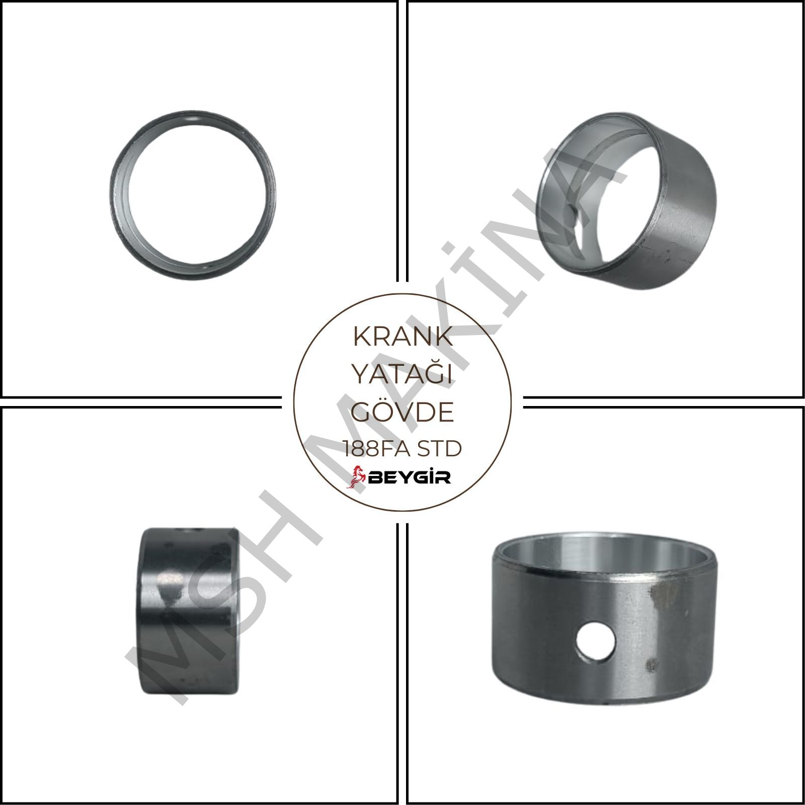 KRANK YATAĞI GÖVDE 188F-188FA STD