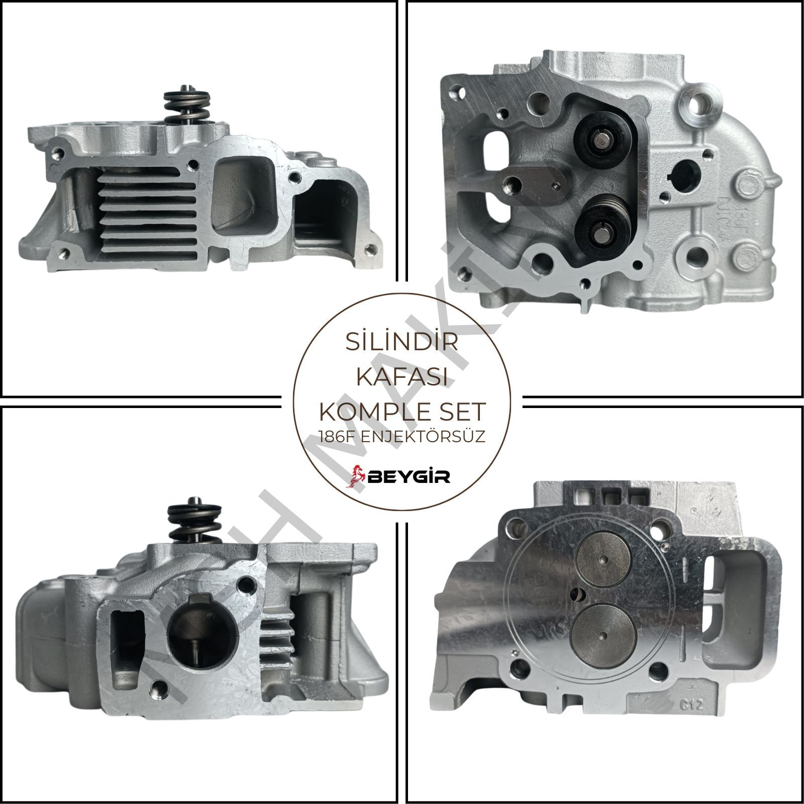 SİLİNDİR KAFASI KOMPLE SET 186F ENJEKTÖRSÜZ