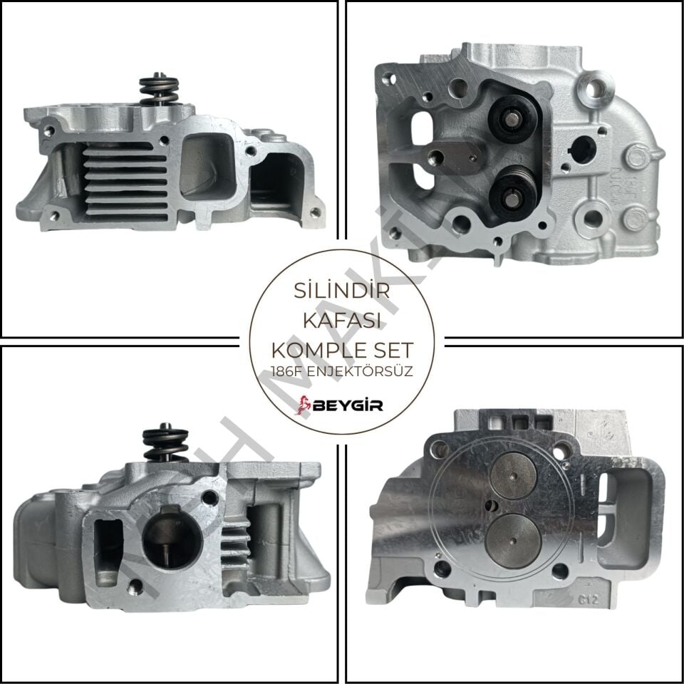 SİLİNDİR KAFASI KOMPLE SET 186F ENJEKTÖRSÜZ