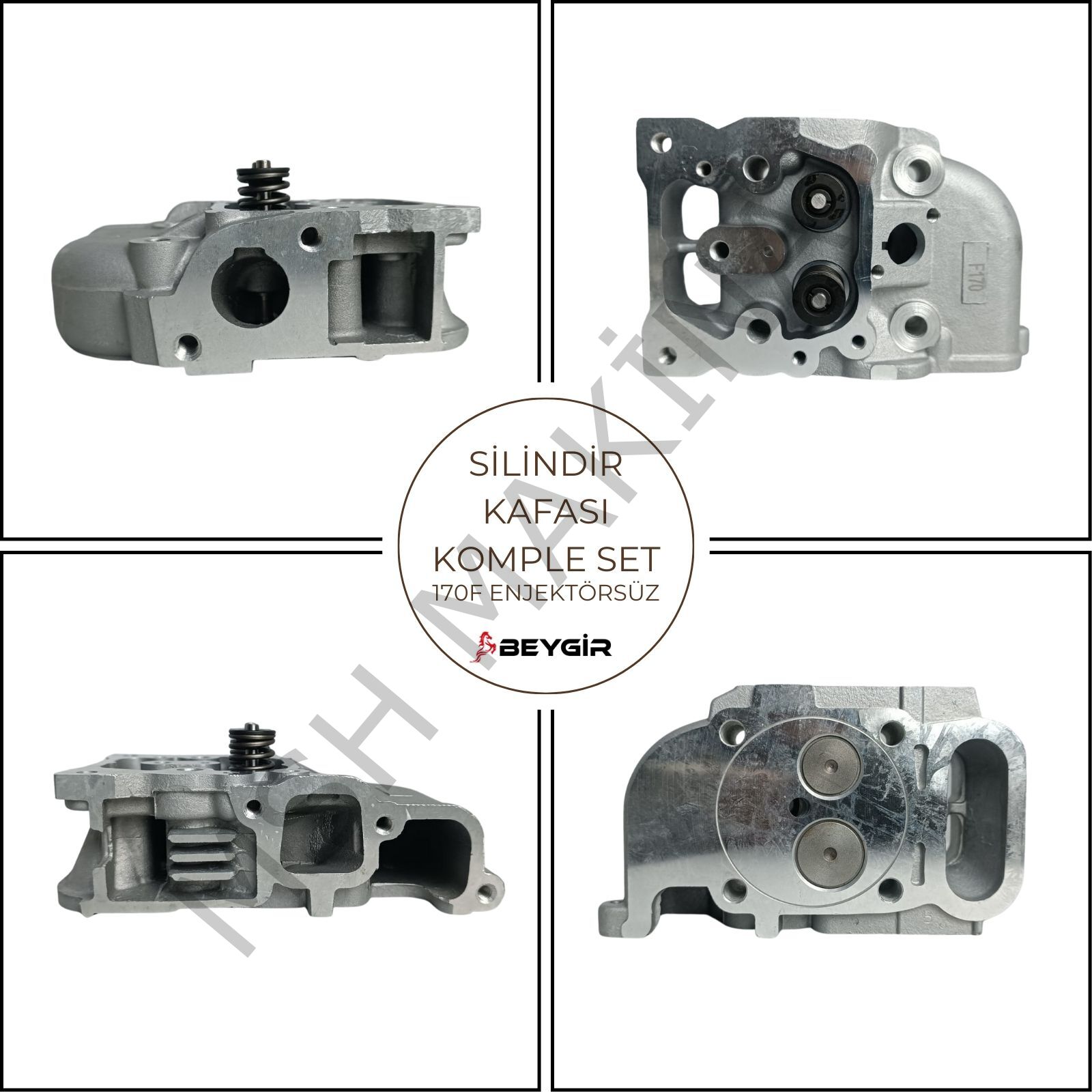 SİLİNDİR KAFASI KOMPLE SET 170F ENJEKTÖRSÜZ