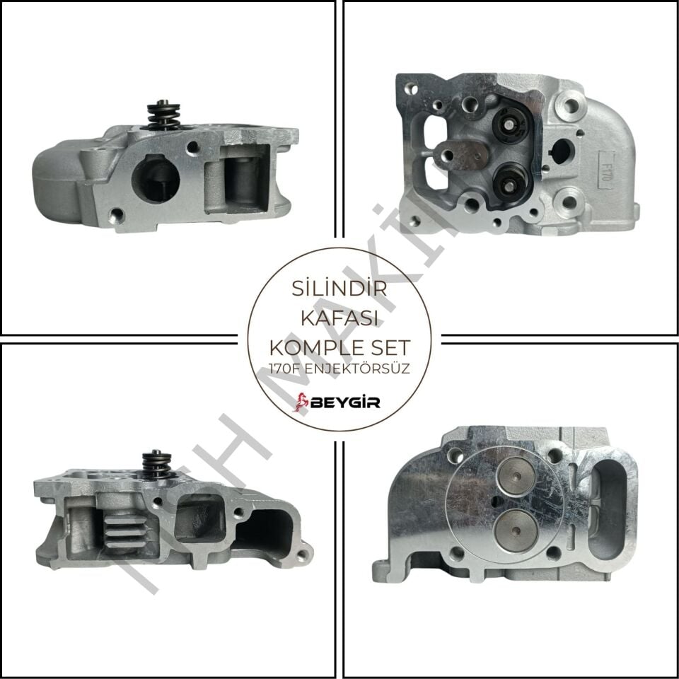 SİLİNDİR KAFASI KOMPLE SET 170F ENJEKTÖRSÜZ