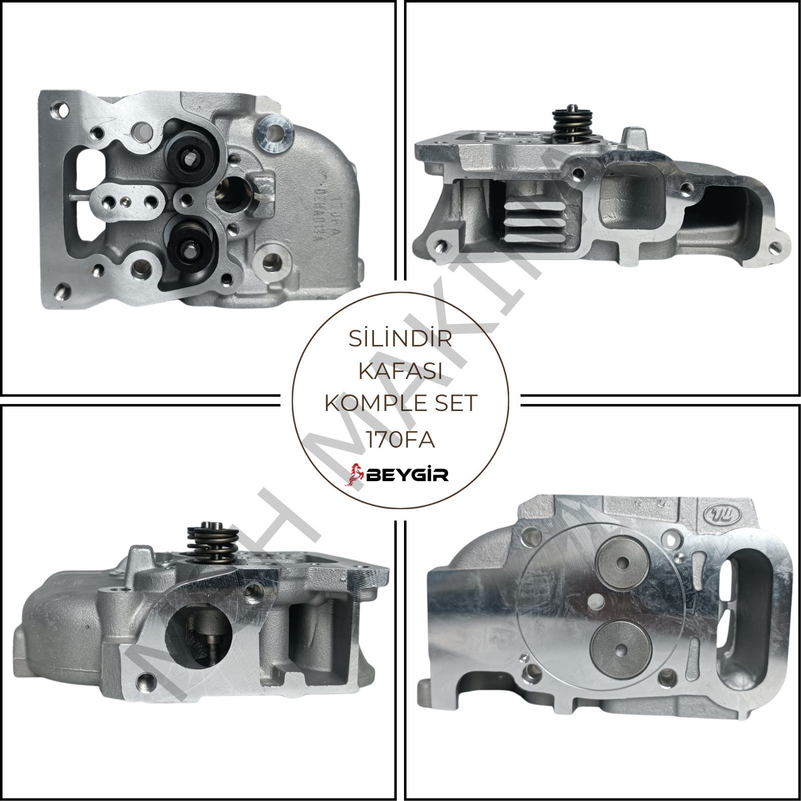 SİLİNDİR KAFASI KOMPLE SET 170FA ENJEKTÖRSÜZ