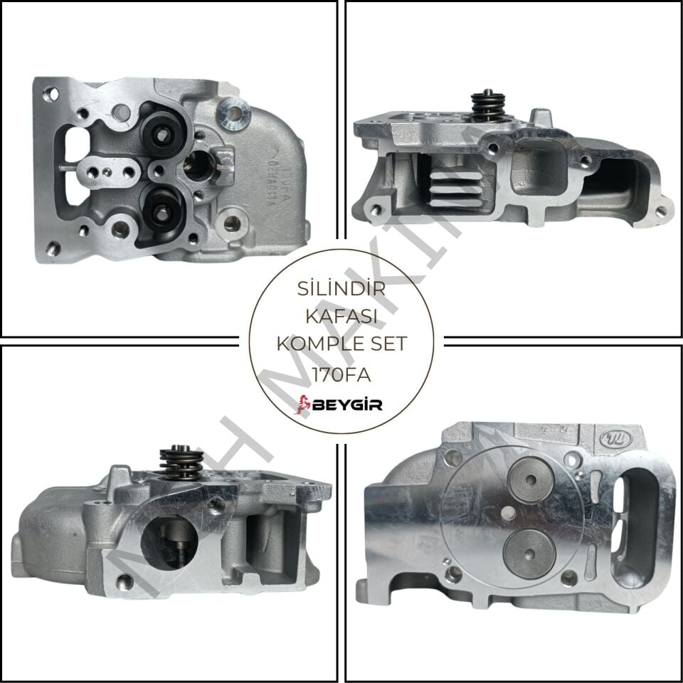 SİLİNDİR KAFASI KOMPLE SET 170FA ENJEKTÖRSÜZ