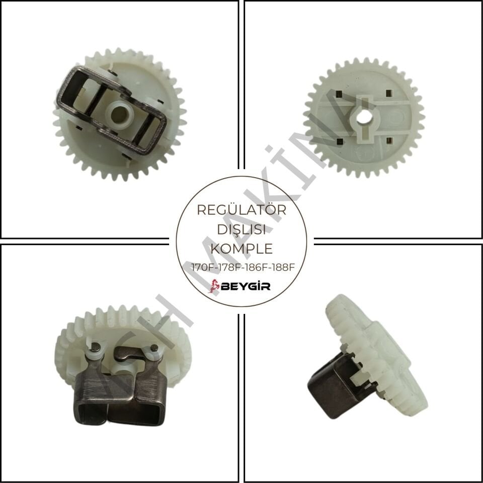 REGÜLATÖR DİŞLİSİ KOMPLE 170F-178F-186F-188F