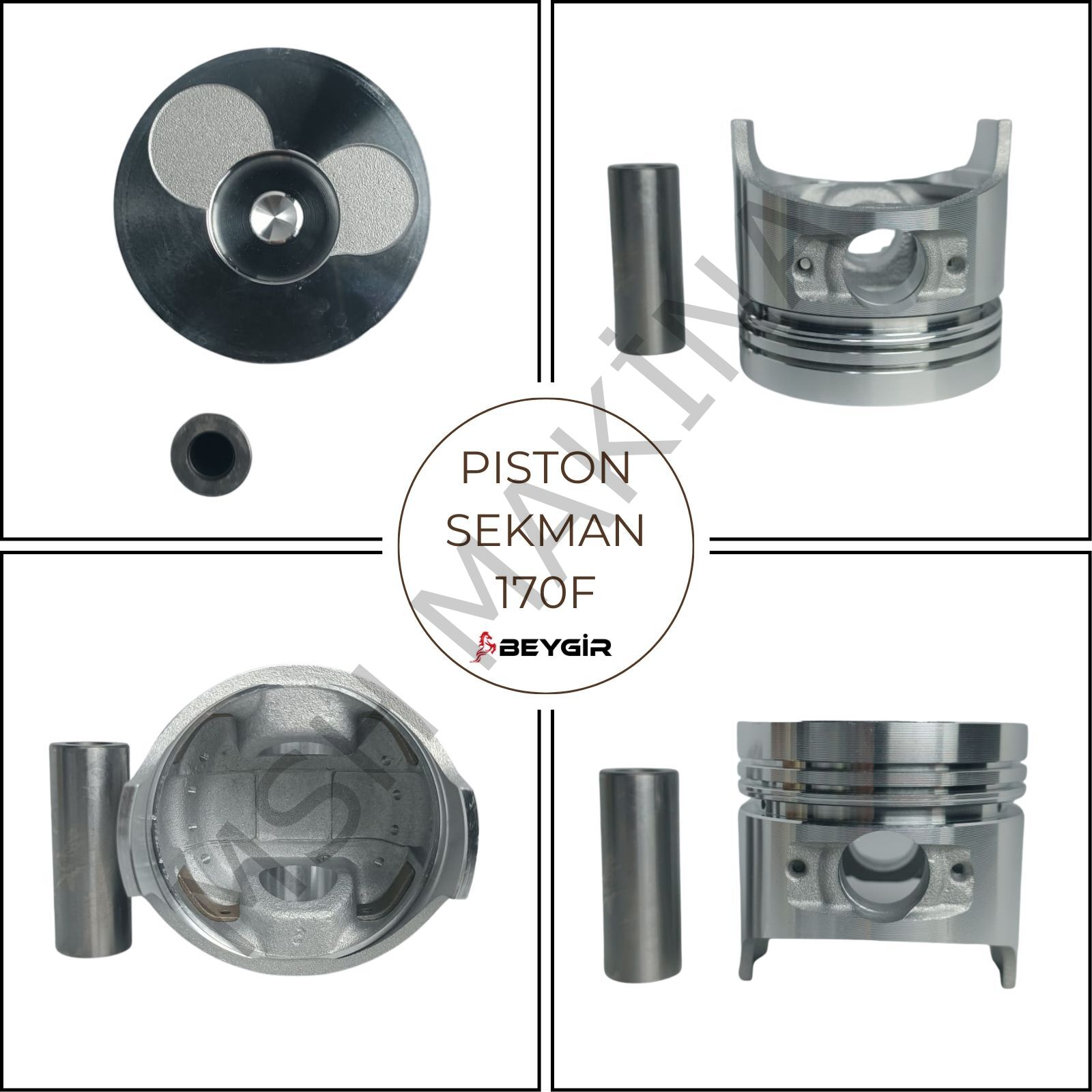 PİSTON SEKMANSIZ 170F-STD