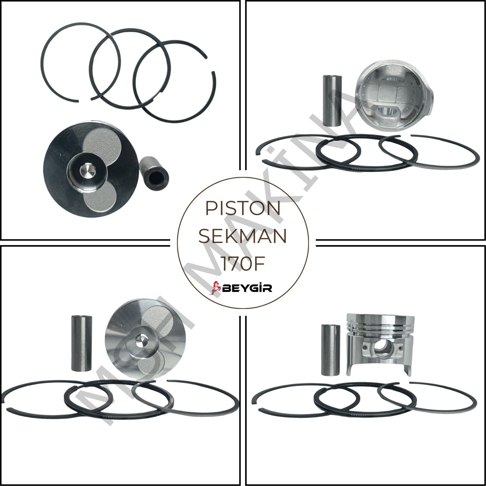 PİSTON SEKMAN 170F STD.
