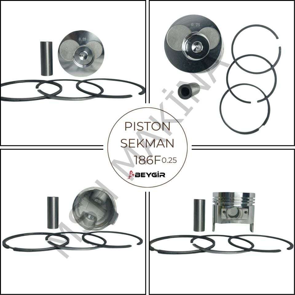 PİSTON SEKMAN 186F-0.25