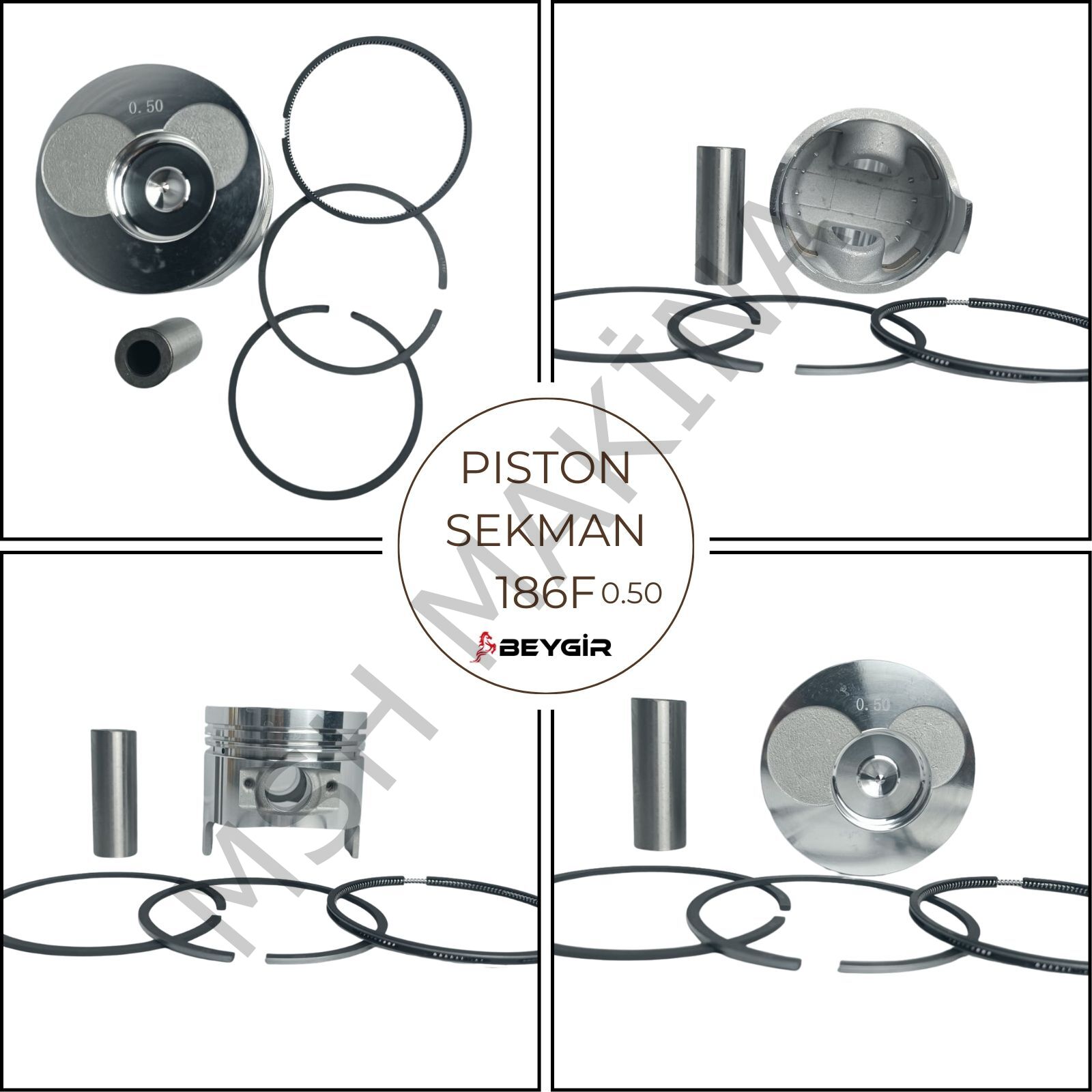 PİSTON SEKMAN 186F-0.50