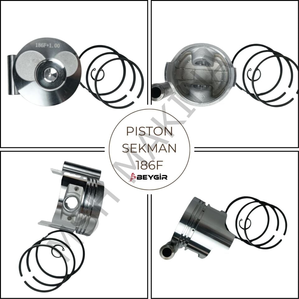 PİSTON SEKMAN 186F-1.00