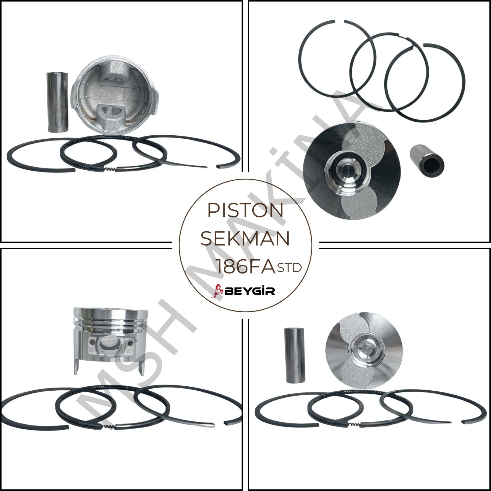 PİSTON SEKMAN 186FA-STD