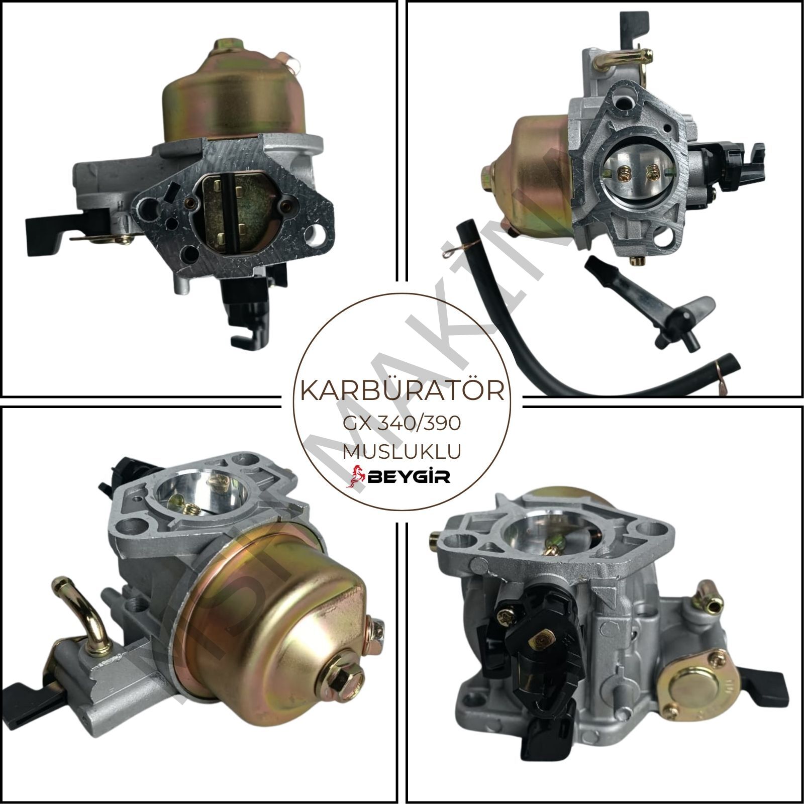 KARBÜRATÖR GX 340 - 390 MUSLUKLU