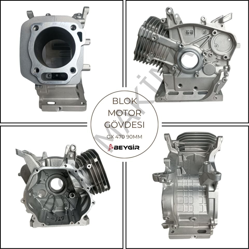 BLOK MOTOR GÖVDESİ GX 420 (90mm) BOŞ