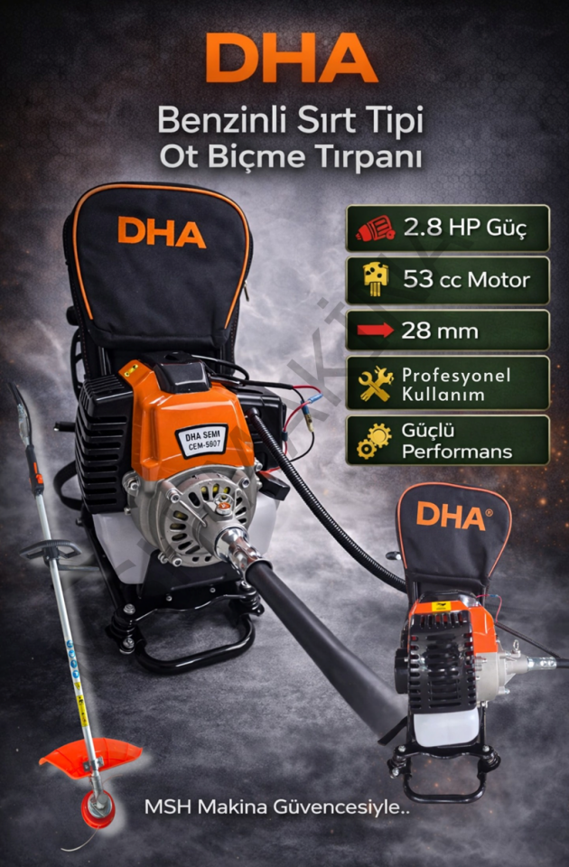 BENZİNLİ SIRT TIRPAN