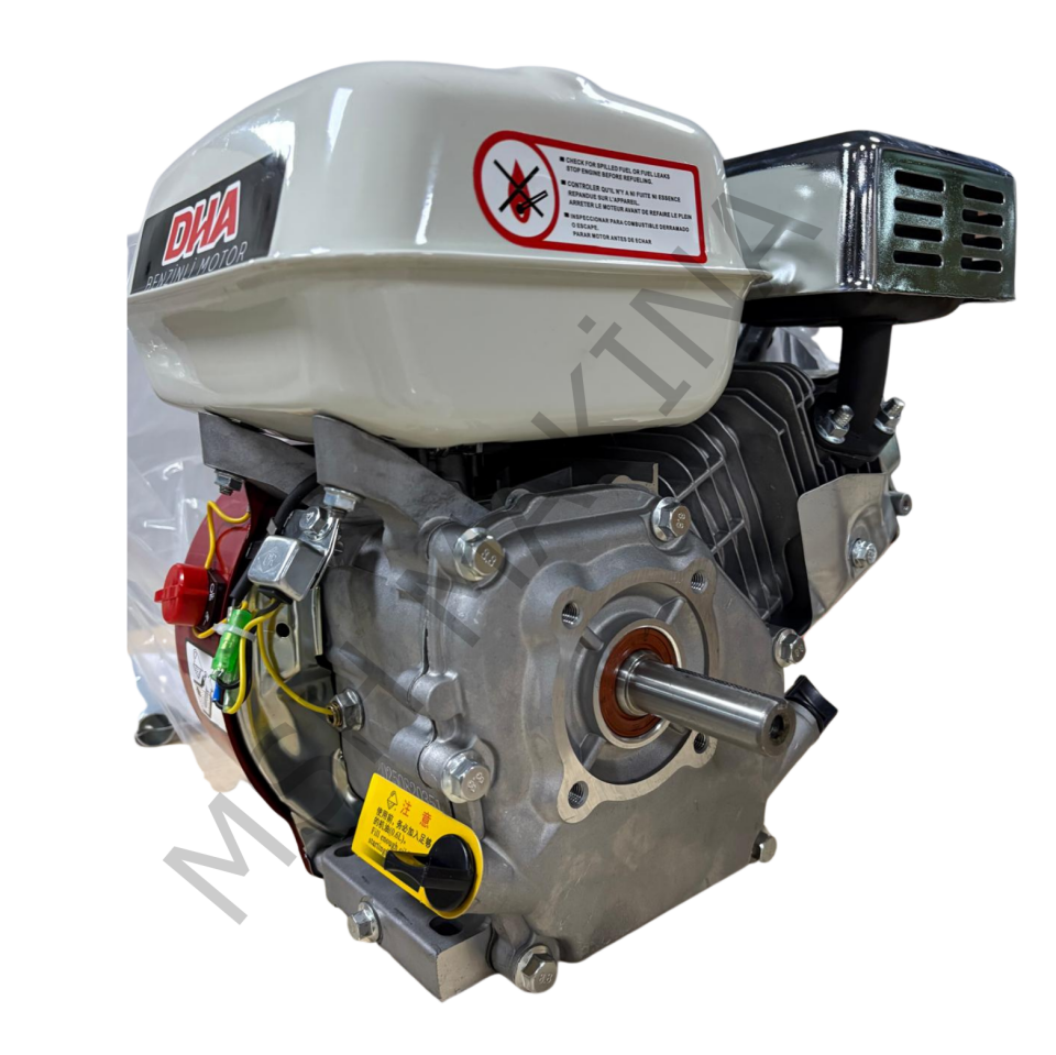BENZİNLİ MOTOR YATAY MİLLİ FREZELİ 25 MM 7.5 HP