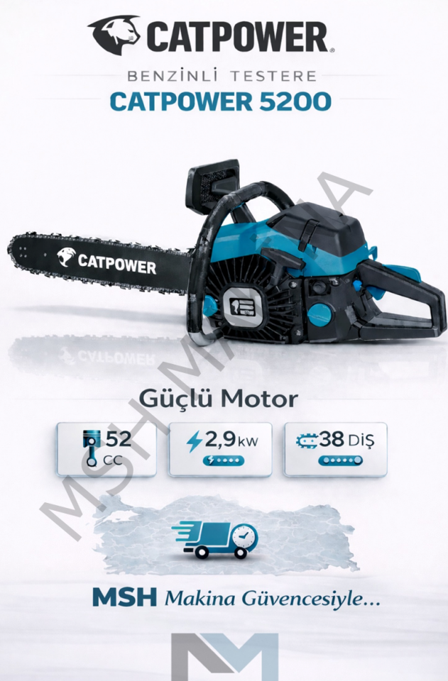 BENZİNLİ TESTERE 5200