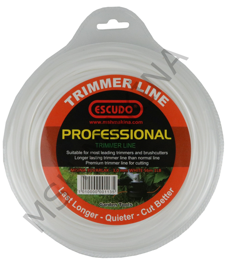 MİSİNA YUVARLAK - 3,0MM-56 mt BEYAZ