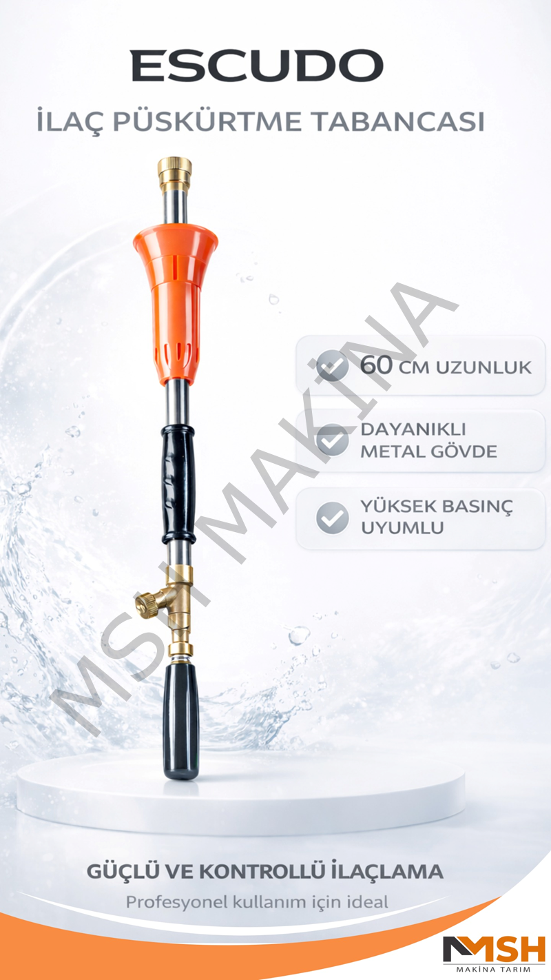 İLAÇ PÜSKÜRTME TABANCASI TU26/ - TF 900 60 cm