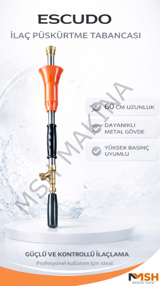İLAÇ PÜSKÜRTME TABANCASI TU26/ - TF 900 60 cm