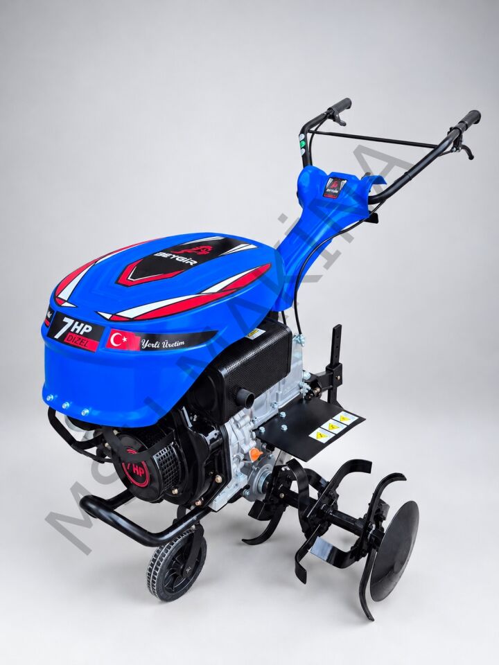 BEYGİR 3+1 DİZEL ÇAPA MAKİNESİ 7 HP 296 CC (MAVİ)